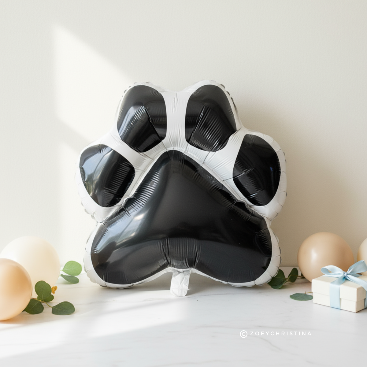 Paw Print Foil Balloon – Pet Party & Animal-Themed Event