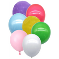 Assorted Primary Color Latex Balloon Bundle- 12"in