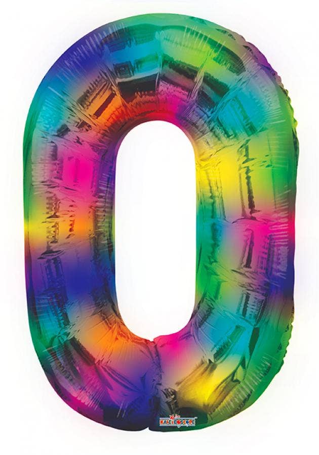 34 Inch Rainbow Number 0