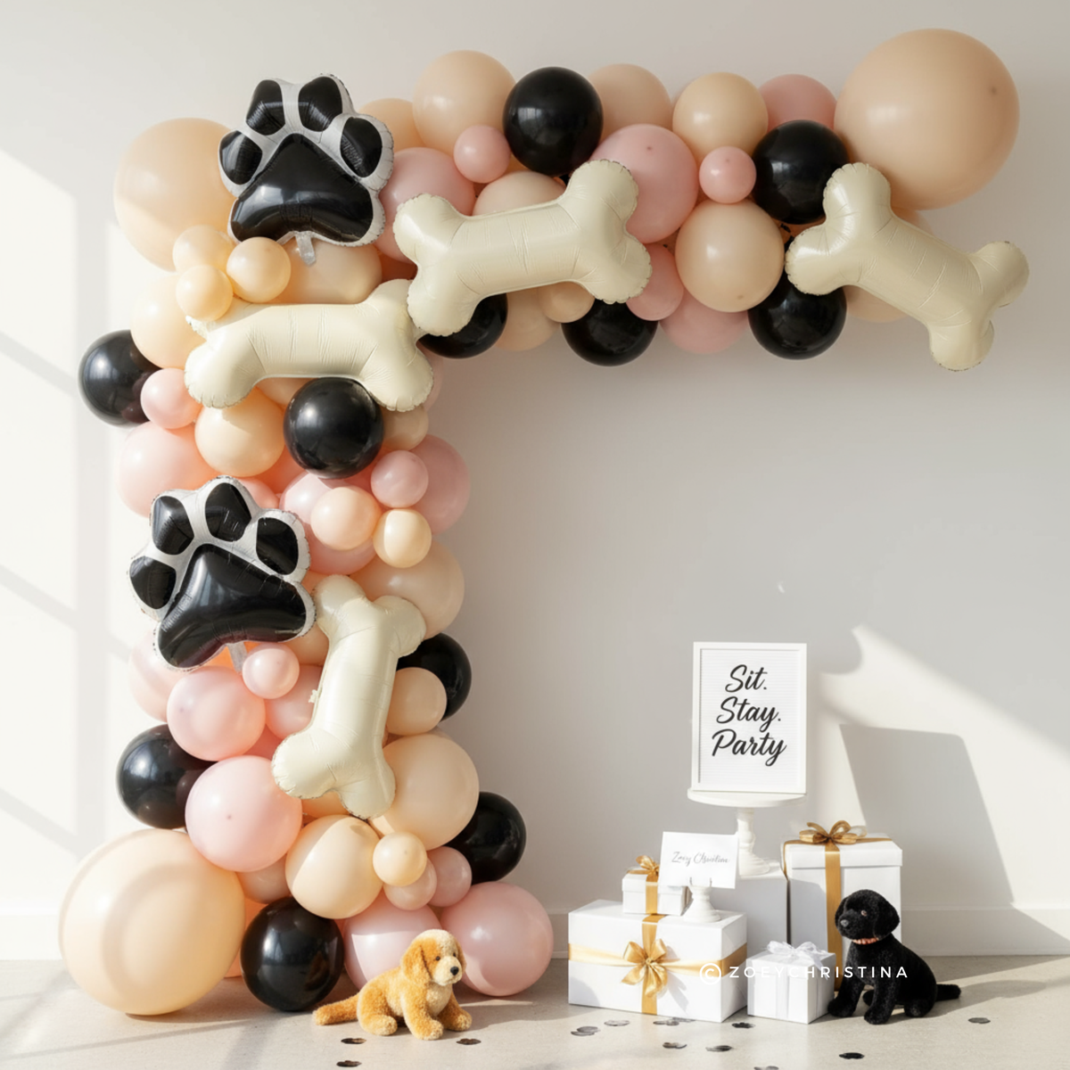 Paw Print Foil Balloon – Pet Party & Animal-Themed Event