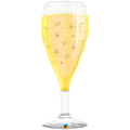 Champagne Flute- 39"
