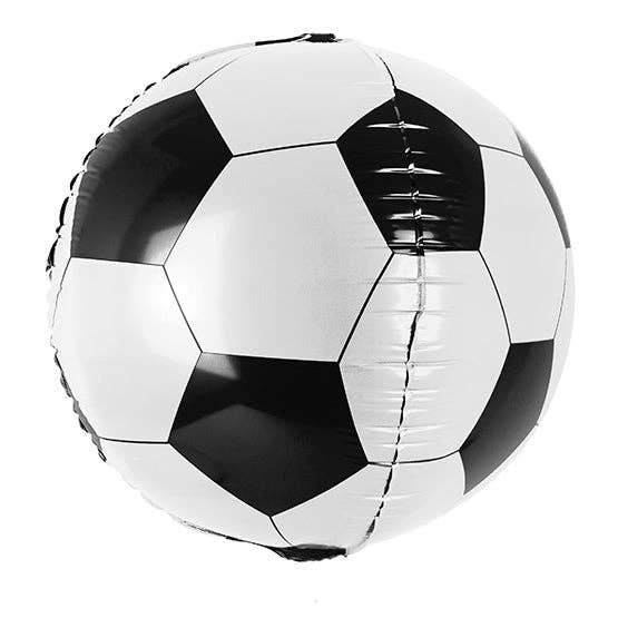 Soccer Ball Sphere Foil Balloon 16 in