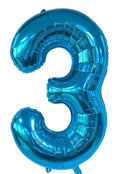 34 Inch Blue Number 3
