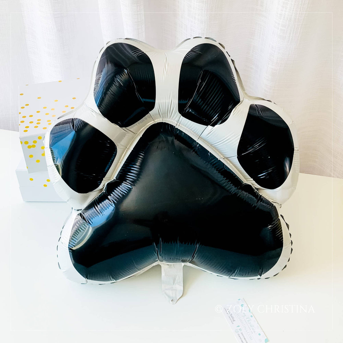 Paw Print Foil Balloon – Pet Party & Animal-Themed Event