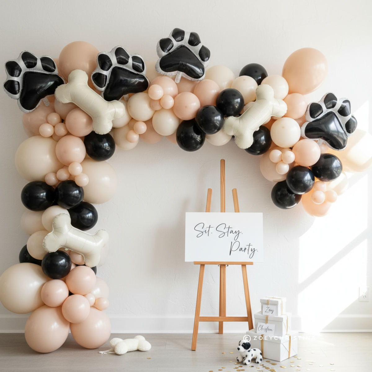 Paw Print Foil Balloon – Pet Party & Animal-Themed Event