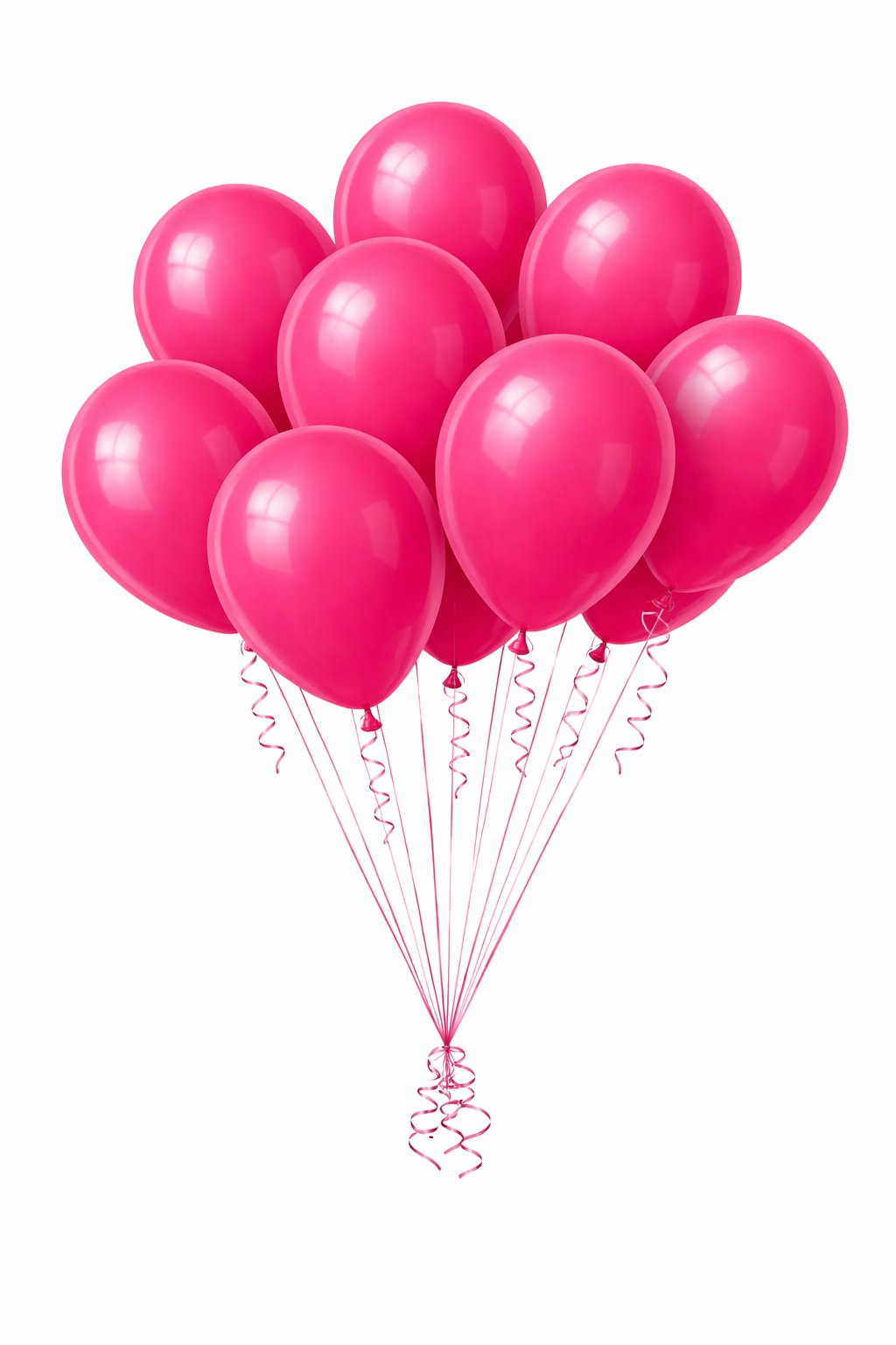 Hot Pink Bundle 12 in, 10ct