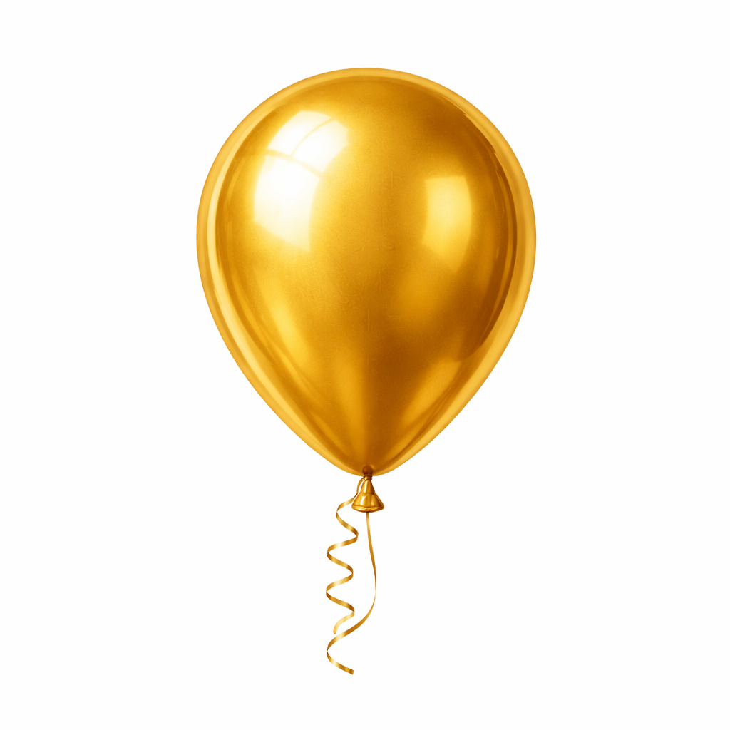 Gold Latex Balloon bundle 12in, 10 ct
