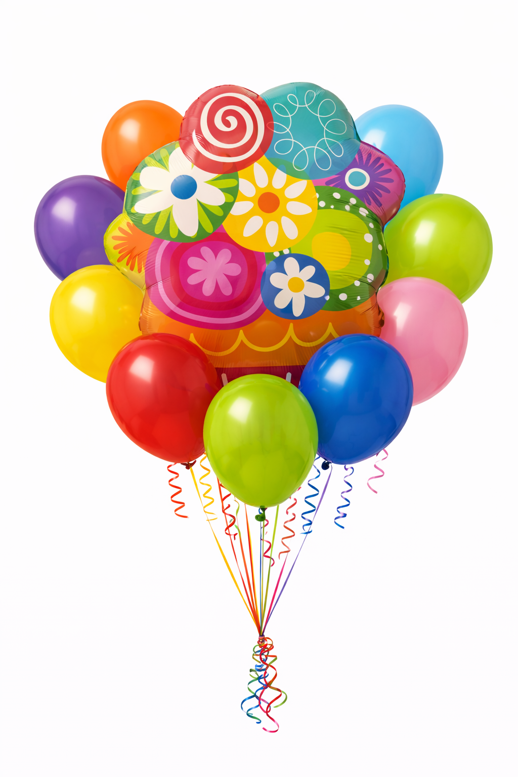 Flower Cupcake Balloon 34 inch