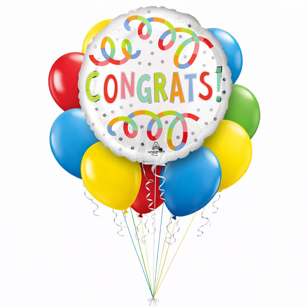 Congrats Streamer 18"