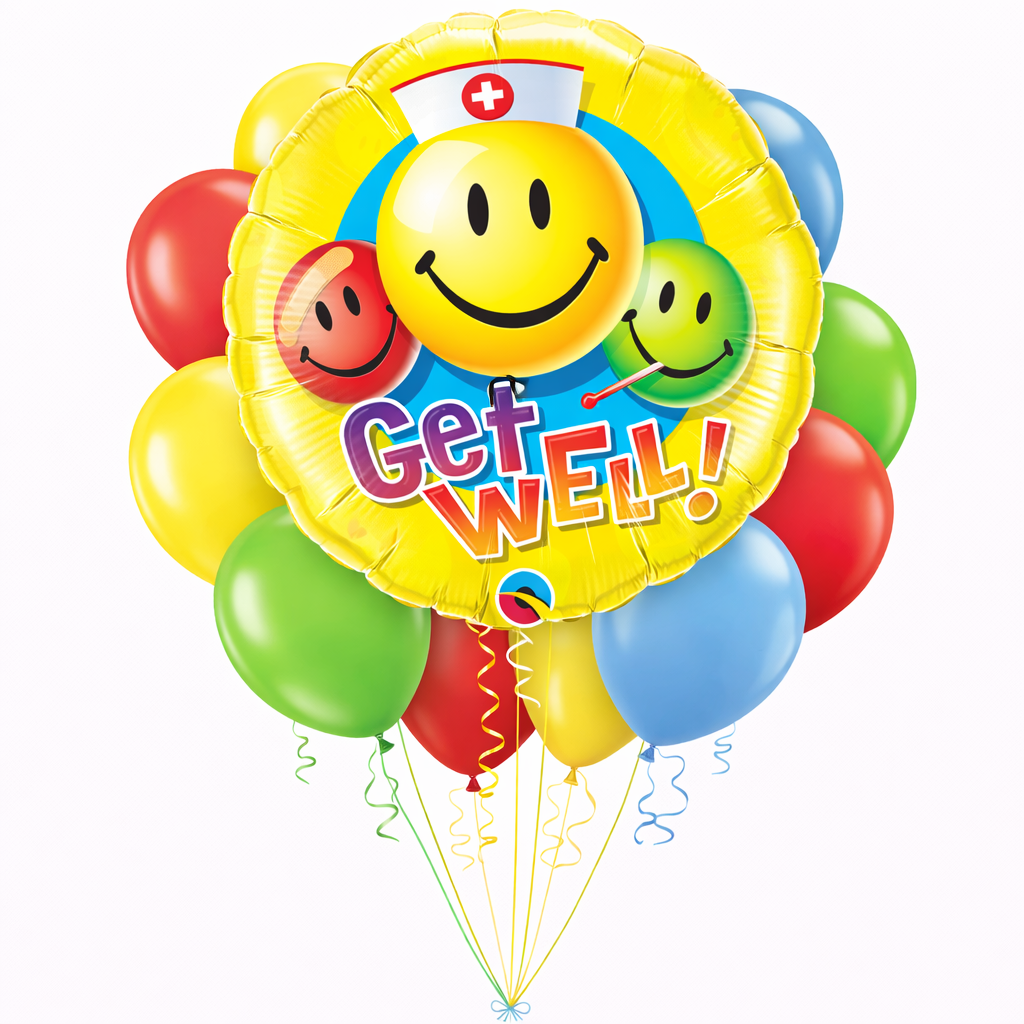 Get Well Emojis 18"