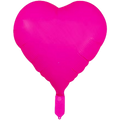 Neon Hot Pink Heart 18"
