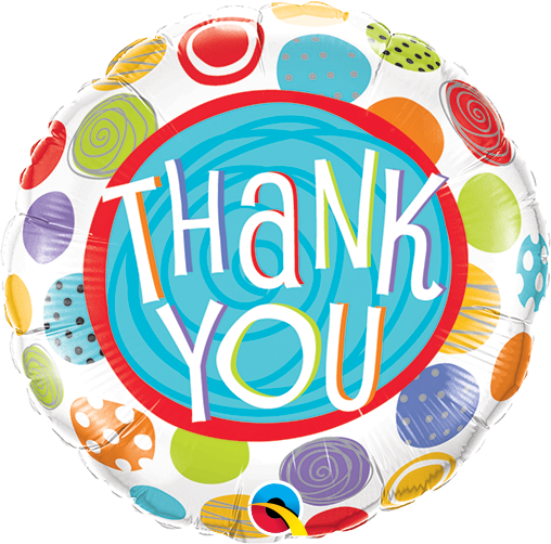 Thank You Dots 18"