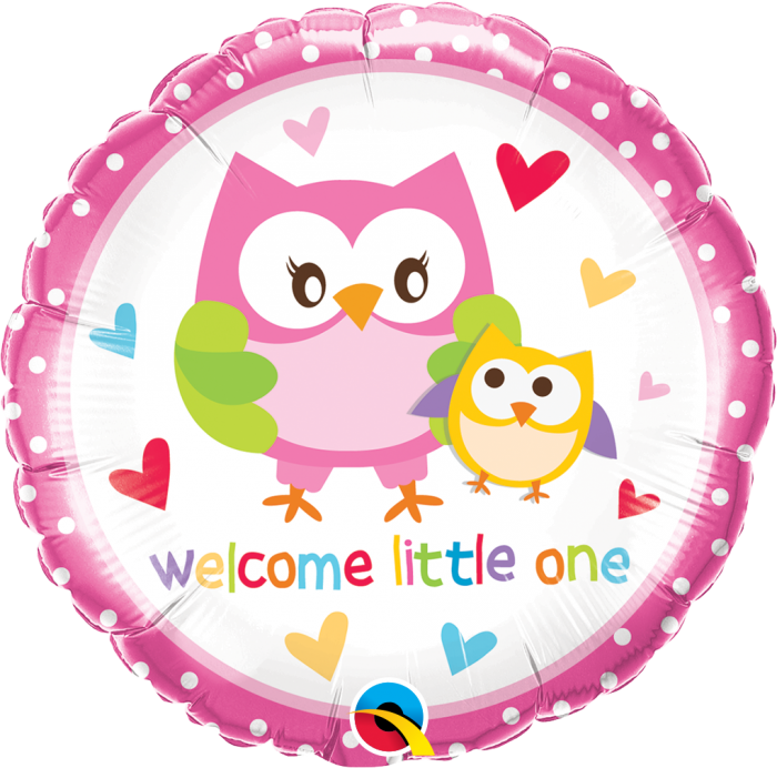 Welcome Little One- Girl 18"