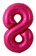 34 Inch Pink Number 8