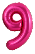 34 Inch Pink Number 9