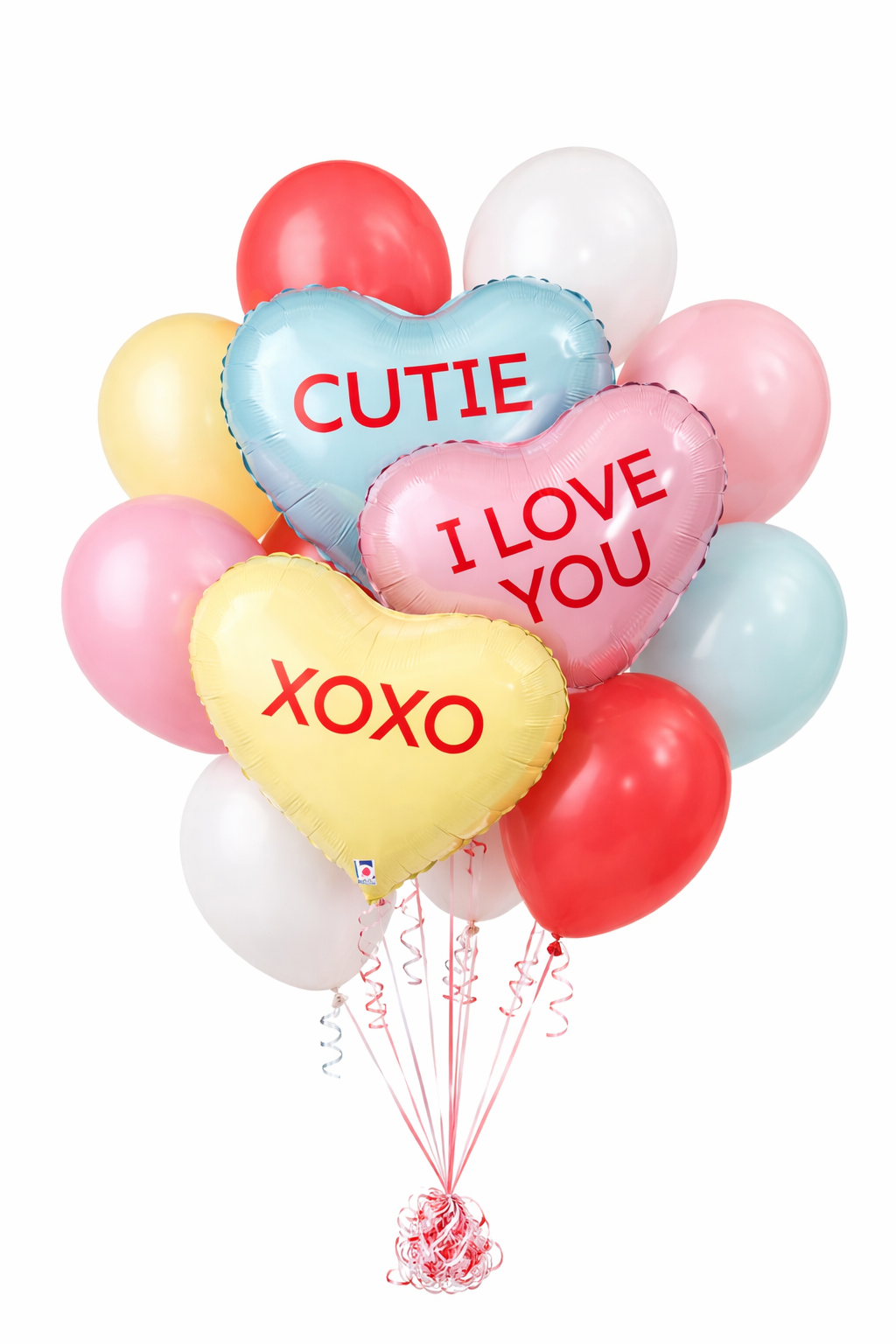 Giant Conversation Hearts Balloon 37"