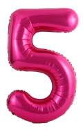 34 Inch Pink Number 5
