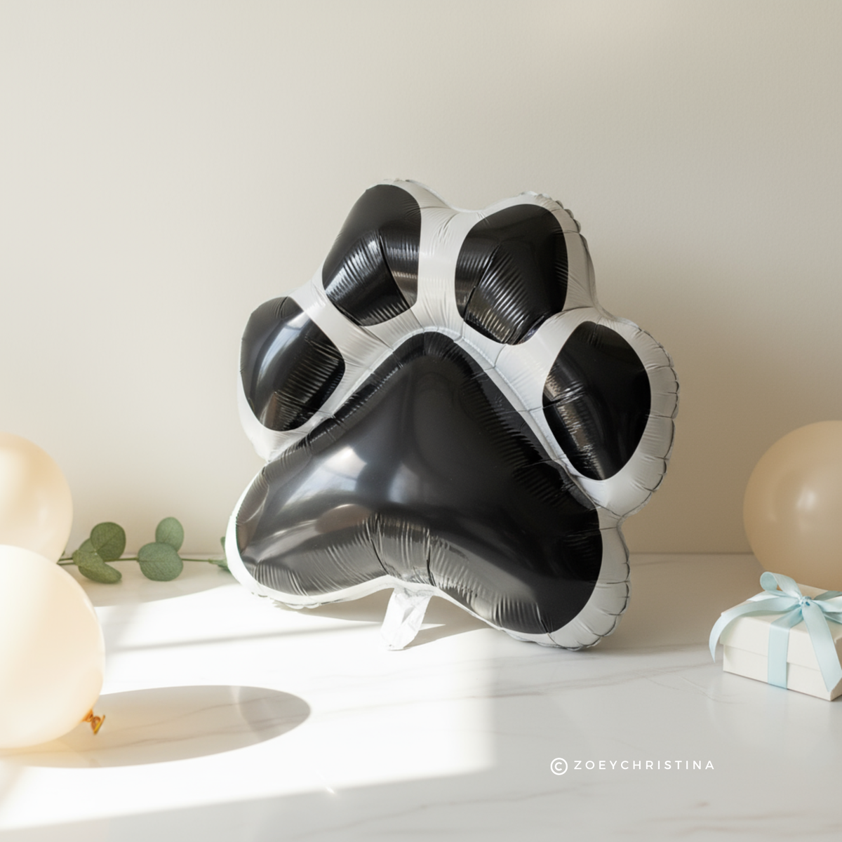 Paw Print Foil Balloon – Pet Party & Animal-Themed Event