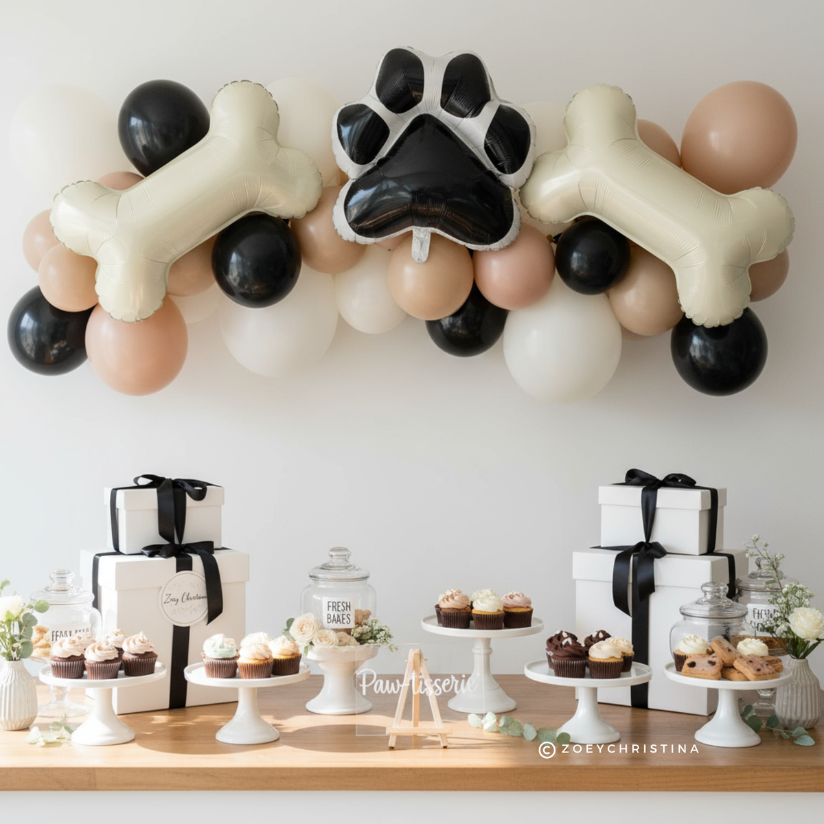 Paw Print Foil Balloon – Pet Party & Animal-Themed Event